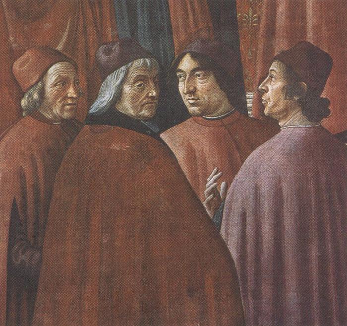 Sandro Botticelli Domenico Ghirlandaio,Stories of john the (mk36) France oil painting art